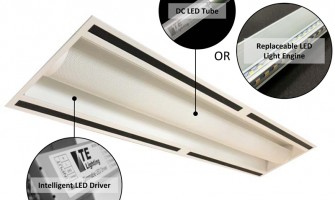 TE Lighting Direct-Indirect LED Troffers